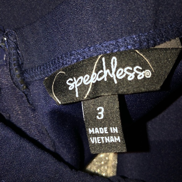 Navy blue formal dress - Picture 5 of 6